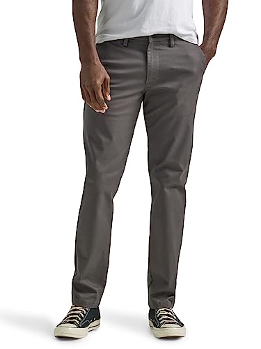 Lee Men's Flat Front Slim Straight Pant