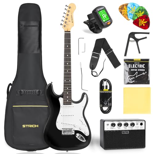 STRICH Electric Guitar Beginner Kit HSS