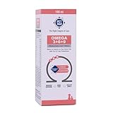 PET360 Omega 3+6+9 for Dogs | Blend of Salmon & Flax Seed Oils with Fur & Coat Protectives | Reduced Shedding | Shiny Coat | Healthy Joints | Nutritional Supplement for Pets - 100 ml