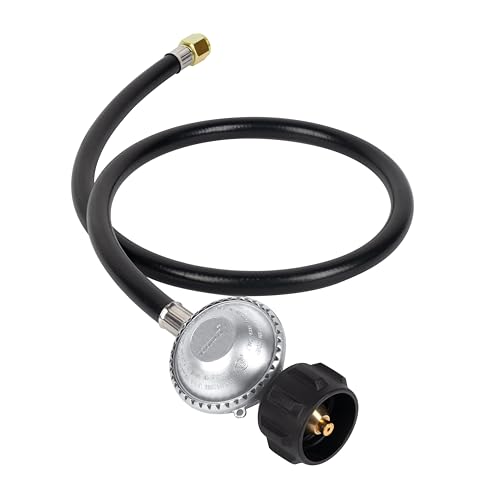 SHINESTAR Universal Gas Grill Regulator and Hose