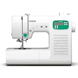 Brother CE1155 Computerized Sewing Machine, 110 Built-in Stitches, LCD Display, 7 Included Feet