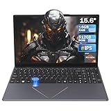 15.6" Laptop PC 16GB DDR4 512GB SSD, HD Laptop Computer AMD Ryzen 5 3500U Processor AMD Integrated Graphics computer with Touch ID 2.4/5G WiFi Bluetooth USB 3.0 WPS office for Students/Gaming laptop