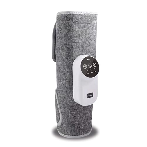 NexLev Waden-, Bein- und Handmassagegerät, Luftkompressionsmassage, 3 Wärme + 3 Luftdruck + 3 Intensitätsmodi, Verbesserung der Durchblutung, Schmerzlinderung, Muskelentspannung, 2500 mAh Akku,