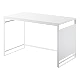 YAMAZAKI Home Kitchen Appliance Rack, Microwave Stand With Steel Side Panel, Adjustable Shelves, Hooks & Storage For Countertops, Small Kitchen Organizer, Modern Minimal Design - Steel