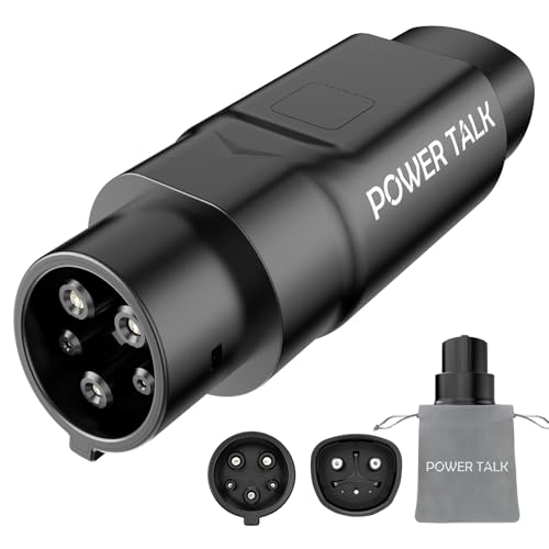 Tesla Charger to J1772 Adapter, for Tesla to J1772 EV Charging Adapter Fits J1772 EVs, Max 50A&250V Tesla Charger Adapter with Lock,Bag for Tesla Wall Connector Mobile Chargers