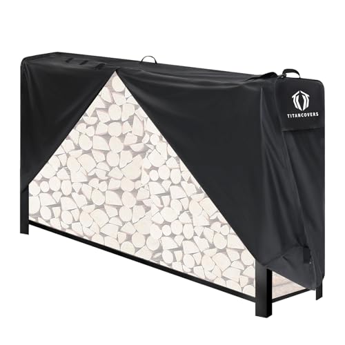 TITANCOVERS Firewood Rack Cover