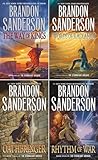 The Stormlight Archive Series 4 Books Set Mass Market Paperback Edition - The Way of Kings, Words of Radiance, Oathbringer, Rhythm of War