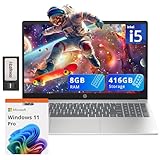 HP Pavilion 15.6" FHD IPS Anti-Glare Laptop, Intel i5-1235U, 8GB RAM, 416GB Storage(256GB SSD + 160GB Docking Station Set), Intel Iris Xe Graphics, Num Pad, HD Webcam, Wi-Fi 6, Windows 11 Pro, Silver