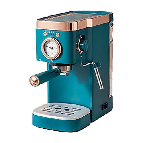 KYTGFH Coffee Machines Small Retro Coffee Maker Italian Electric Espresso Coffee Machine Automatic Steam Milk Frother 20Bar Home Appliances