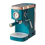 KYTGFH Coffee Machines Small Retro Coffee Maker Italian Electric Espresso Coffee Machine Automatic Steam Milk Frother 20Bar Home Appliances
