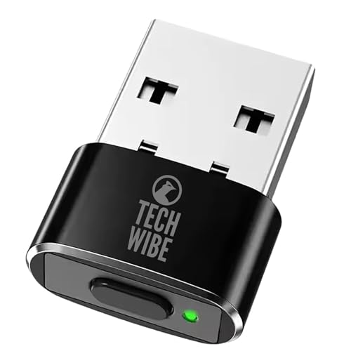 USB Mouse Jiggler & Auto Clicker– Undetectable Cursor Shaker & Vibration Device– Plug & Play, Moves Arrow Automatically– Long Press On/Off, Short Press to Switch Modes– 1 Click/Sec in Autoclicker Mode
