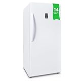 14 Cuft Stand Up Freezer, Upright Freezer/Refrigerator Convertible, Garage Ready Deep Upright, Frost Free Standing Freezer, Freezerless Refrigerator Vertical For Kitchen Home Garage, White