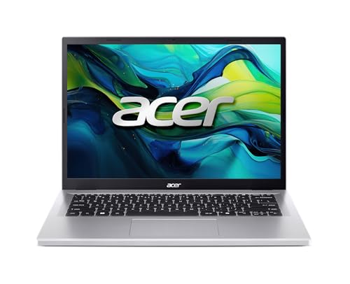 acer Aspire Go 14 AI Ready Laptop | 14.0" WUXGA (1920 x 1200) IPS Display | Intel Core i5-13420H | Intel UHD Graphics | 16GB DDR5 | 512GB PCIe Gen4 SSD | Wi-Fi 6 | Windows 11 Home | AG14-71P-57L1