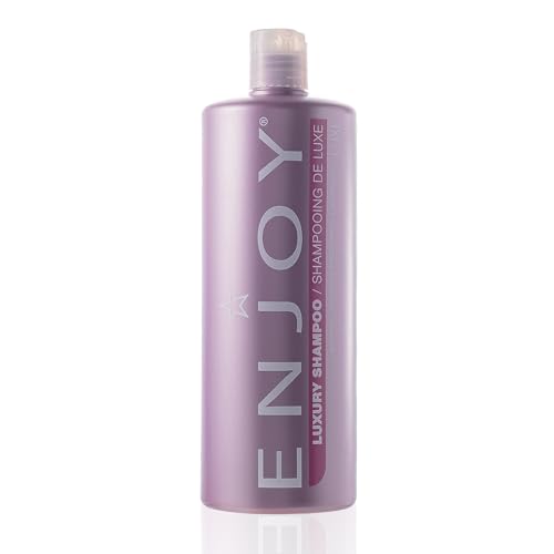 Enjoy Luxury Shampoo - Eliminates Frizz Cleansing Moisturizing Smoothing - Sulfate Free For Thick Coarse or Curly Hair