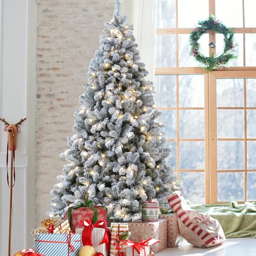 FairyHaus Flocked Christmas Tree