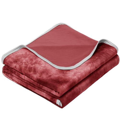 inhand Cooling Throw Blanket, Cooling Blankets for Hot Sleepers, Summer Thin Blanket Cold Cool Lightweight Cooling Blanket for Couch Bed, Light Blanket for All Season Use