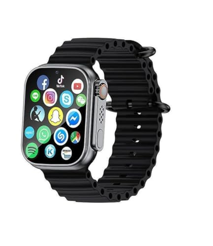 ANDOROCK Best Boost Ultra Orange Smart Watch Display, Bluetooth Calling HD Smart Smartwatch (Multicolour Free Size) (Black, 1.83)