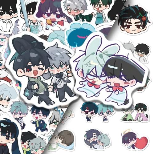 Alien Stage Ivan Till No Cut Cute Waterproof PVC Stickers 128 Pieces with Storage Box