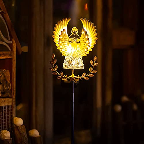 EiGreen Solar Garden Stake Lights Outdoor, Yard Figurine Stake Light for Patio Yard Pathway Decoration