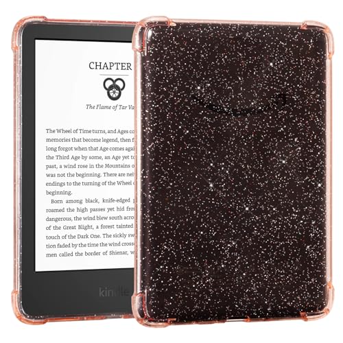 CoBak Clear Case for 6" Kindle 2024 and 2022 (11 Generation) - Ultra-Slim Soft TPU Transparent Cover, Lightweight & Durable Protection