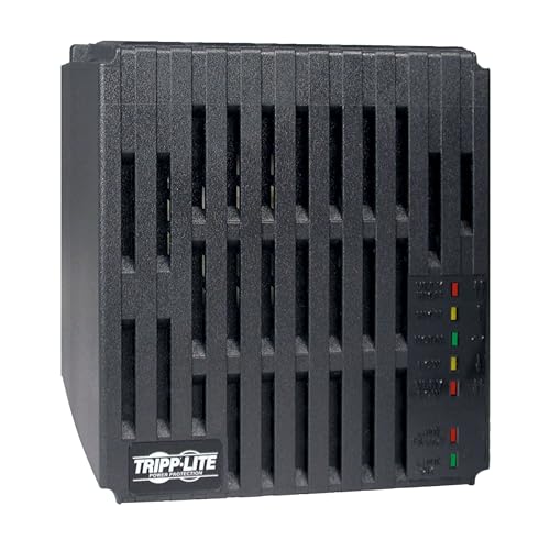 Tripp Lite Power Conditioner, 600W to 2400W, 120V, Automatic Voltage Regulator (AVR), Line Conditioner, Heavy Duty Surge Protection