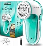 VR PRIME Lint Remover for Clothes | Electric Fabric Lint Shaver for Sweater, Woolen Clothes and Blankets (6 Blades, 9000 RPM Motor)