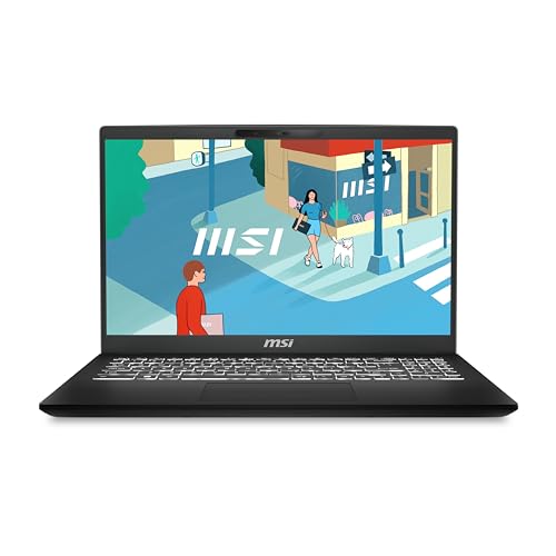 msi Modern 15 Laptop: Intel Core Ultra 9 185H(Beat i9-13900H), 32GB RAM, 1TB SSD, 15.6" Full HD IPS Touchscreen Display, Backlit Keyboard, Windows 11