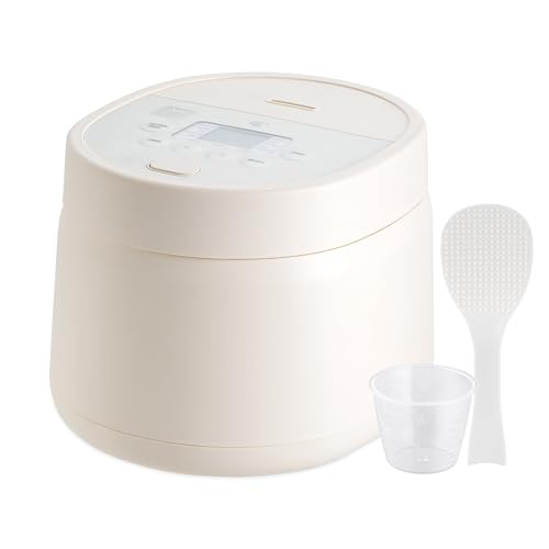 IRIS USA Micom Japanese Rice Cooker, 5-Cup Uncooked/10-Cup Cooked, Fuzzy Logic Kitchen Appliance with Recipe Presets, Slow Cooker, Steamer, Hot Pot & Warming Function, Compact & Portable for Healthy Meal Prep