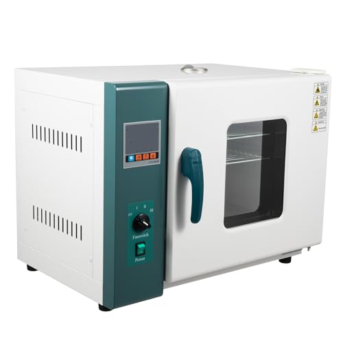 1000W Lab Convection Oven, Industrial Digital Forced Air Convection Drying Oven ith Intelligent Temperature Controller Horizontal Electric Blast Drying