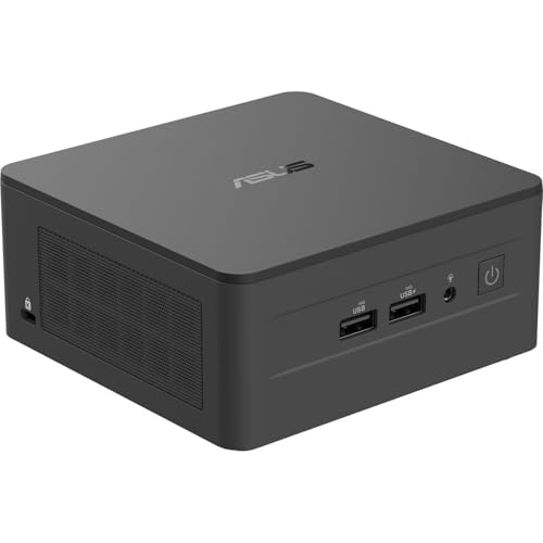 ASUS Intel NUC 13 Pro NUC13ANHI5 Mini Desktop Computer - Intel Core i5-1340P 12-Core up to 4.6 GHz, 16GB RAM, 512GB PCIe SSD, Intel Iris Xe Graphics, WiFi 6E + Bluetooth 5.3, Windows 11 Pro