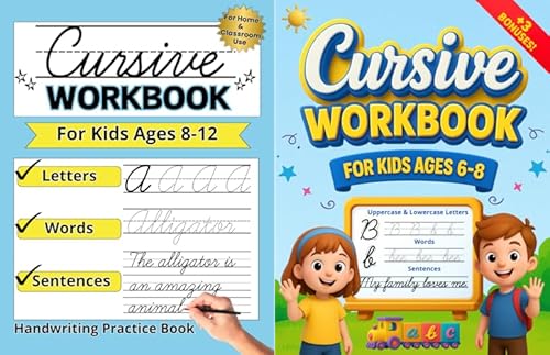 Handwriting Practice Books for Kids