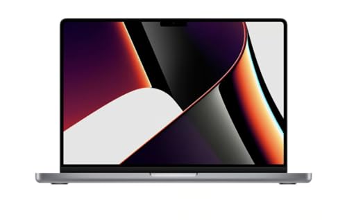 Apple 2021 MacBook Pro with Apple M1 Max Chip (14-inch, 64GB RAM, 2TB SSD Storage) (QWERTY English) Space Gray (Renewed)