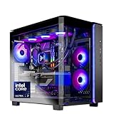 Skytech Gaming King 95 Desktop PC, Intel Ultra 7 265K 3.9 GHz(5.4 GHz), NVIDIA RTX 5070 12GB, Z890 Board, 1TB Gen4 NVMe SSD, 32GB DDR5 RAM 6000 RGB, 850W Gold PSU, 360mm ARGB AIO, Wi-Fi, Win 11