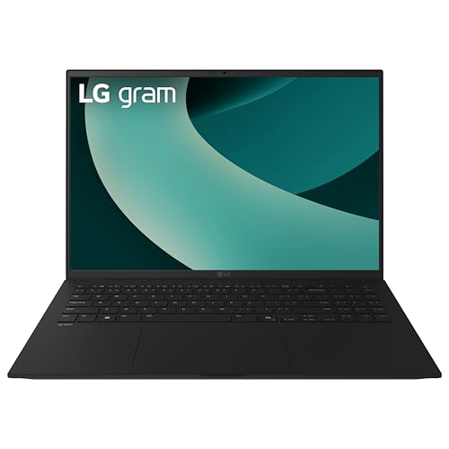 LG gram 16-inch Thin and Lightweight Laptop Computer, Copilot+ PC, Intel Evo Edition Powered by Intel Core Ultra7 256V Processor, Windows 11 Home, 16GB RAM, 2TB SSD - Obsidian Black