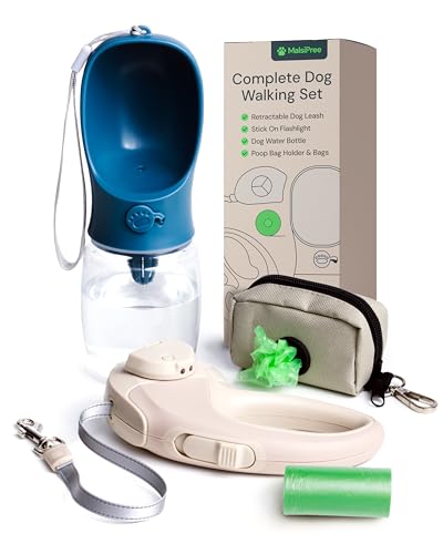 MalsiPree Stainless Steel Dog Water Bottle