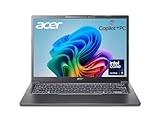 acer Aspire 14 AI Copilot+ PC | 14" WUXGA Display | Intel Core Ultra 7 Processor 256V | NPU: Up to 47 Tops - GPU: Up to 64 Tops | Intel ARC 140V | 16GB LPDDR5X | 1TB SSD | Wi-Fi 6E | A14-52M-72S0