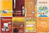 NCERTSHOP NCERT Class 10 Book Set of 8 (English Medium) 2025-26 Edition Textbook for Class X (English + History + PolScience + Geography + Economics + ... |10th Class 2024-25 Edition | 8th Books Set