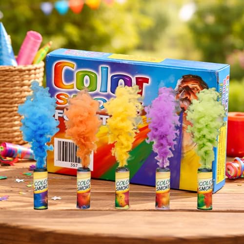 CraftVatika Holi Colour Pack of 5, Holi Color for Holi Festival, Herbal and Eco Friendly Color for Holi Celebrations, Organic Holi Gulal Colours for Holi Wedding Decorations (Pack of 5)