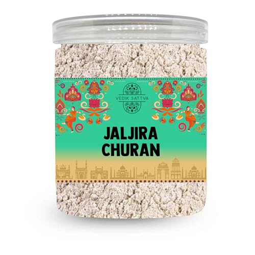Vedik Sattva Natural Jaljira Churan | Homemade Indian Taste | 3.52 OZ (100 gm) | PACK OF 1
