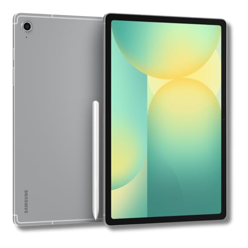 Samsung Galaxy Tab S10 FE w/S-Pen | 128GB, 8GB RAM, Wi-Fi Only | 10.9” LCD, WiFi 6E Android 15 Tablet, 4K Camera | International Model X520 | 25W Fast Charger Bundle (Silver)