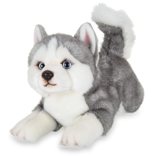 Bearington Dog Stuffed Animal Realistic Dog Plush Cute Plushies for Kids Boys & Girls - 13"