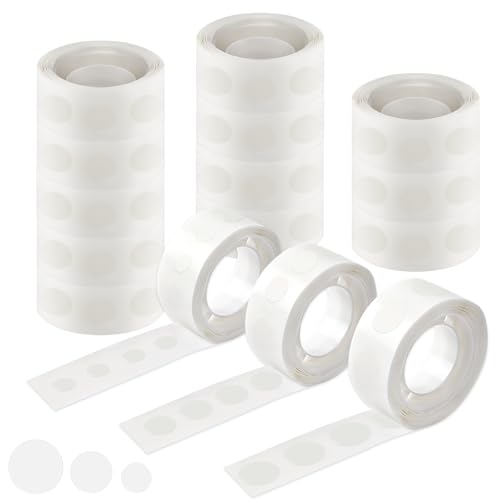 UPINS Point Dots Balloon Glue Removable Adhesive Point Tape, Double Sided Stickers for Craft Decoration