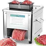 ARLUMA Meat Cutter Machine,850W Meat Slicer,Stainless Steel Electric Meat Slicer for Home Kitchen, Restaurant, Supermarket (3.5MM+5MM)