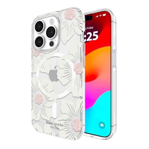 kate spade new york iPhone 15 Pro Case, Compatible with MagSafe