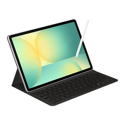 SAMSUNG Galaxy Tab S10 FE 256GB WiFi Android Tablet + Book Cover Keyboard Slim, Large Display, Long Battery Life, Powerful Processor, S Pen, US Version 2025, 2 Yr Manufacturer Warranty,Silver