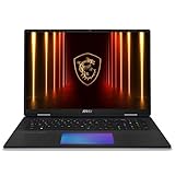 MSI Titan 18 HX AI 18" 120Hz MiniLED UHD+ Gaming Laptop: Intel Ultra 9-285HX, NVIDIA Geforce RTX 5080, 64GB DDR5, 4TB NVMe SSD, Thunderbolt 5, Wi-Fi 7, Win 11 Pro: Black A2XWIG-616US