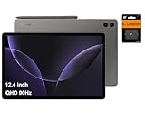 Samsung Galaxy Tab S9 FE+ Plus Android Tablet (12.4” Touchscreen, 8GB RAM, 256GB Storage, 18-hr Long Battery Life, S Pen, 1 Front Camera + 2 Rear Cameras, Lightweight Durable Design) SM-X610, Gray