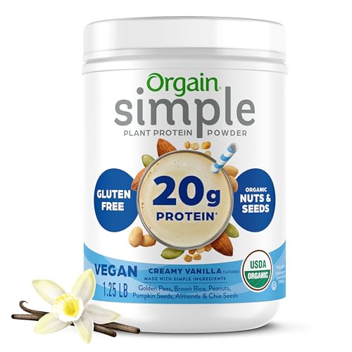 Orgain Organic Simple Vegan Protein Powder
