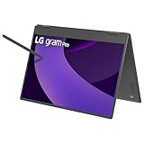 LG gram Pro 2in1 16-inch Lightweight Touchscreen Laptop Computer, Intel Evo Edition Powered by Intel Core Ultra7 255H Processor, Windows 11 Home, 32GB RAM, 2TB SSD - Obsidian Black