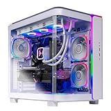 Skytech Gaming King 95 Desktop PC, Ryzen 9 9900X3D 4.4 GHz (5.5GHz), AMD RX 9070XT 16GB, 2TB Gen4 NVMe SSD, 32GB DDR5 RAM 6000 RGB, 850W Gold PSU, 360mm ARGB AIO, Wi-Fi, Win 11